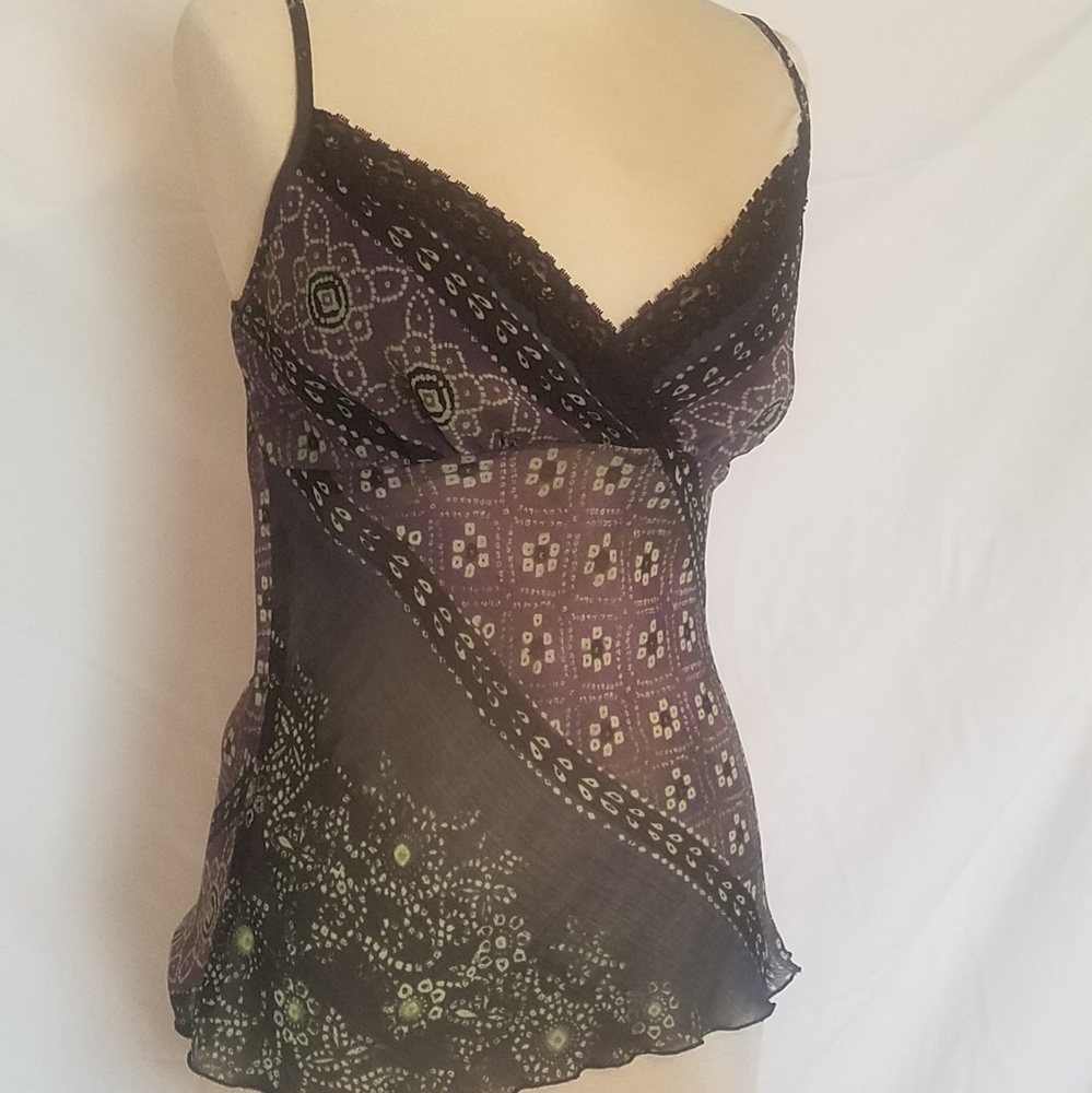 Women's Semi-Sheer Camisole Top